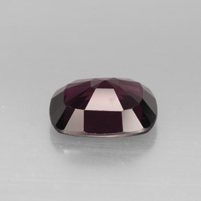 2.28캐럿 천연 딥 퍼플 스피넬, 쿠션 컷, 9.1×7 mm, VVS-VS