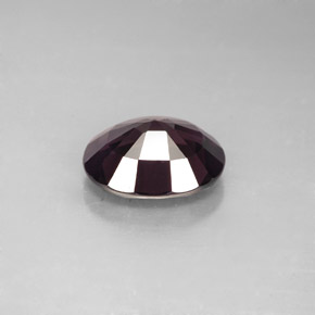 2.32캐럿 천연 딥 바이올렛 스피넬, 타원형 컷, 9.3×7.3 mm, VVS-VS