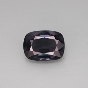 2.47캐럿 천연 멀티컬러 스피넬, 쿠션 컷, 9.5×7.1 mm, VVS-VS