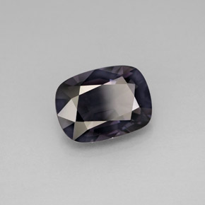 2.47캐럿 천연 멀티컬러 스피넬, 쿠션 컷, 9.5×7.1 mm, VVS-VS