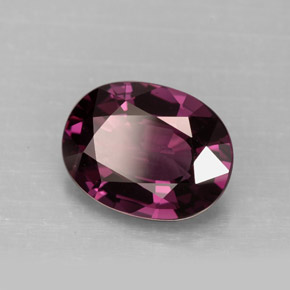 3.10캐럿 천연 핑크빛 퍼플 스피넬, 타원형 컷, 10.8×8.3 mm, VS