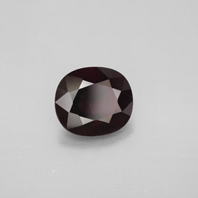 1.95캐럿 천연 딥 퍼플 스피넬, 쿠션 컷, 8.4×7.5 mm, VVS-VS