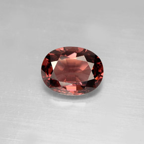 2.31캐럿 천연 로즈 스피넬, 타원형 컷, 9.2×7.2 mm, VS