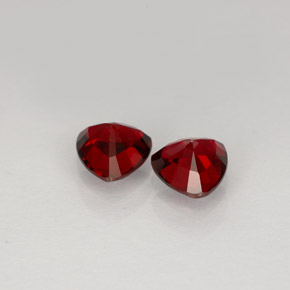 캐럿 천연 딥 레드 스피넬 보석, 트릴리언, 5.1×5 mm, VS