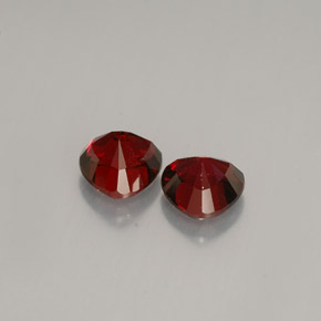 캐럿 천연 레드 스피넬 보석, 트릴리언, 5.1×5 mm, VS