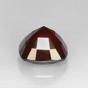 19.03캐럿 천연 딥 레드 스피넬, 쿠션 컷, 15.1×14.9 mm, VVS-VS
