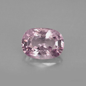 2.89캐럿 천연 핑크빛 바이올렛 스피넬, 쿠션 컷, 10×7.4 mm, VVS