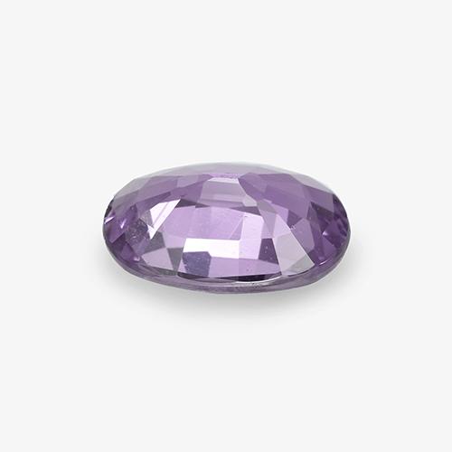 0.67캐럿 천연 바이올렛 스피넬, 타원형 컷, 6.6×4.6 mm, VVS