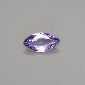 0.51캐럿 천연 핑크빛 바이올렛 스피넬, 마퀴즈, 7.3×3.8 mm, VS