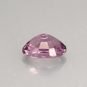 1.42캐럿 천연 핑크빛 바이올렛 스피넬, 타원형 컷, 7.8×5.7 mm, VVS