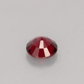 0.59캐럿 천연 레드 스피넬, 라운드 컷, 5.13 mm, VS