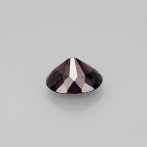 2.22캐럿 천연 딥 퍼플 스피넬, 타원형 컷, 8.7×7.2 mm, VS