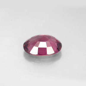 2.91캐럿 천연 보랏빛 핑크 스피넬, 타원형 컷, 10.1×8.1 mm, VVS-VS