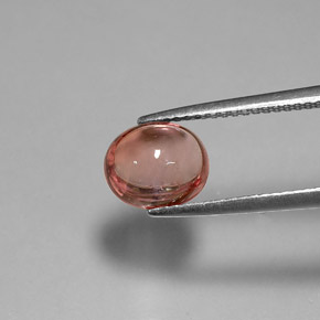 2.47캐럿 천연 로즈 스피넬, 타원형 컷, 8.5×7.2 mm, 투명한
