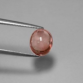 2.47캐럿 천연 로즈 스피넬, 타원형 컷, 8.5×7.2 mm, 투명한