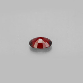 0.64캐럿 천연 레드 스피넬, 타원형 컷, 6.5×4.6 mm, VVS-VS