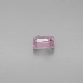 0.50캐럿 천연 핑크 스피넬, 바게트, 5×3.8 mm, VS