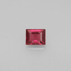 0.43캐럿 천연 레드 스피넬, 바게트, 4.6×3.7 mm, VS