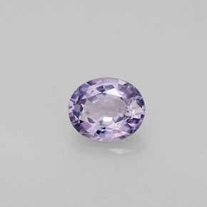 0.77캐럿 천연 블루 바이올렛 스피넬, 타원형 컷, 6.2×5.1 mm, VS
