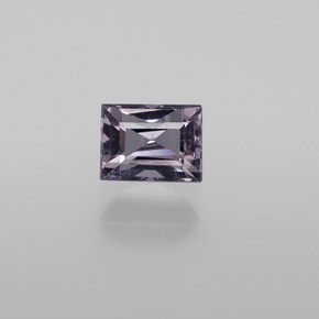 0.53캐럿 천연 라이트 바이올렛 스피넬, 바게트, 4.8×3.6 mm, VS