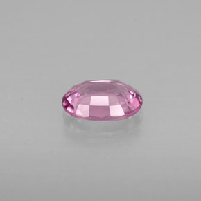 0.87캐럿 천연 보랏빛 핑크 스피넬, 타원형 컷, 7.1×5.2 mm, VVS-VS