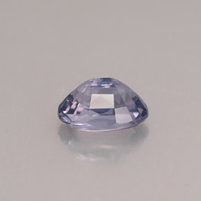 1.07캐럿 천연 바이올렛 블루 스피넬, 타원형 컷, 7×5.2 mm, VVS-VS