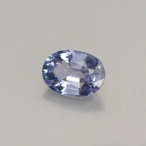 0.71캐럿 천연 바이올렛 블루 스피넬, 타원형 컷, 6.4×4.6 mm, VS