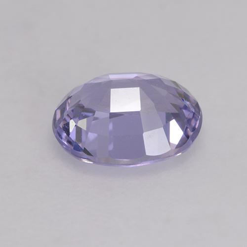 0.80캐럿 천연 미디엄 라이트 바이올렛 스피넬, 타원형 컷, 6.2×5.1 mm, VVS-VS