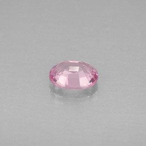 0.79캐럿 천연 핑크 스피넬, 타원형 컷, 6.3×5 mm, VVS-VS