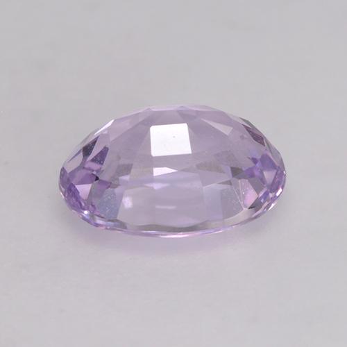 0.92캐럿 천연 라이트 바이올렛 스피넬, 타원형 컷, 6.7×5 mm, VVS