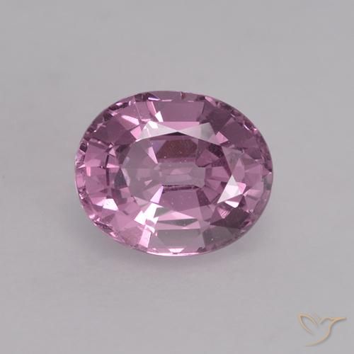 0.71ct 자연스러운 미디엄 퍼플 스피넬, 타원형, VS