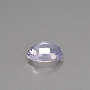 0.74캐럿 천연 블루 바이올렛 스피넬, 타원형 컷, 6.2×4.5 mm, VVS-VS