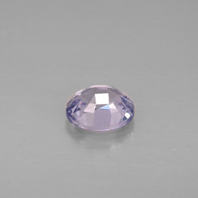 0.86캐럿 천연 푸르스름한 바이올렛 스피넬, 타원형 컷, 6×5.1 mm, VVS-VS