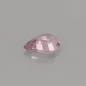 0.58캐럿 천연 핑크 스피넬, 배 모양, 6.1×4.7 mm, VVS-VS