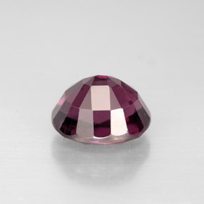 2.25캐럿 천연 딥 퍼플 스피넬, 타원형 컷, 7.8×6.8 mm, VVS-VS