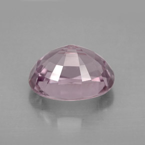 4.57캐럿 천연 라이트 바이올렛 스피넬, 타원형 컷, 10.8×8.5 mm, VS