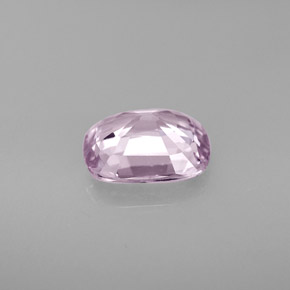 2.43캐럿 천연 라이트 퍼플 스피넬, 쿠션 컷, 9.1×7.6 mm, VVS-VS