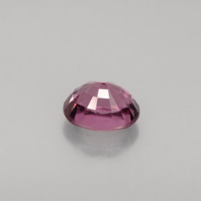 0.82캐럿 천연 핑크빛 퍼플 스피넬, 타원형 컷, 6×4.7 mm, VVS-VS