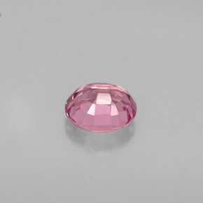 0.76캐럿 천연 핑크 스피넬, 타원형 컷, 5.7×4.8 mm, VVS