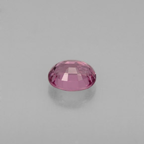 0.54캐럿 천연 퍼플 스피넬, 타원형 컷, 5.3×4.2 mm, VVS-VS