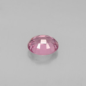 0.72캐럿 천연 퍼플 스피넬, 타원형 컷, 5.7×4.7 mm, VVS-VS