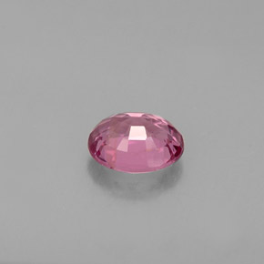 0.70캐럿 천연 퍼플 스피넬, 타원형 컷, 5.8×4.9 mm, VVS-VS