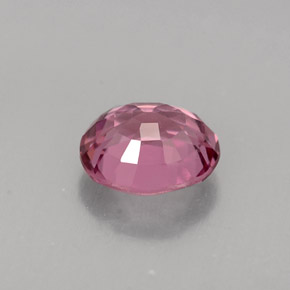 0.83캐럿 천연 퍼플 스피넬, 타원형 컷, 6×5.1 mm, VS