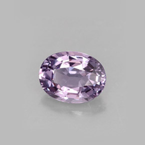 1.00캐럿 천연 퍼플 스피넬, 타원형 컷, 7×5.4 mm, VVS