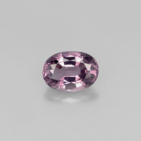 1.05캐럿 천연 퍼플 스피넬, 타원형 컷, 7.1×5.1 mm, VS