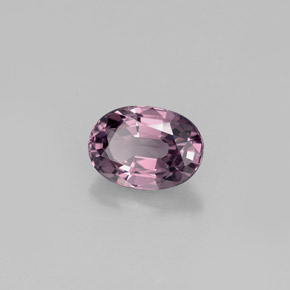 1.05캐럿 천연 퍼플 스피넬, 타원형 컷, 7.1×5.1 mm, VS
