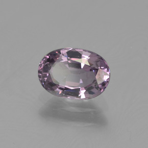0.98캐럿 천연 미디엄 바이올렛 스피넬, 타원형 컷, 7.1×5 mm, VVS-VS