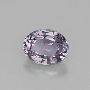 1.74캐럿 천연 퍼플 스피넬, 타원형 컷, 8×6.2 mm, VVS