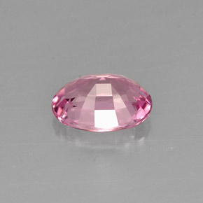 1.00캐럿 천연 핑크 스피넬, 타원형 컷, 7.1×5.2 mm, VVS
