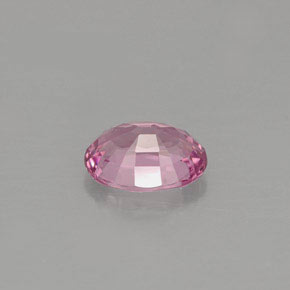 1.04캐럿 천연 핑크 스피넬, 타원형 컷, 7.2×5.2 mm, VVS